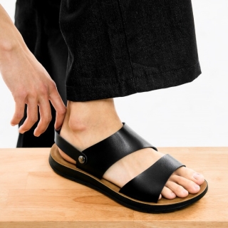 b2428 캐피톨리프 믹스매치 스트랩 샌들 | 블랙