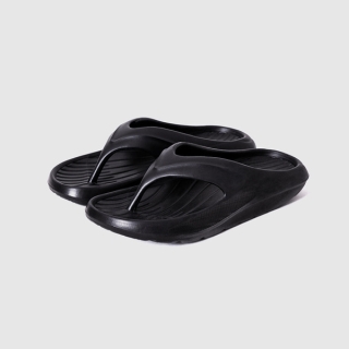 GO65 카르비 컴포트 쪼리 슬리퍼 | 블랙