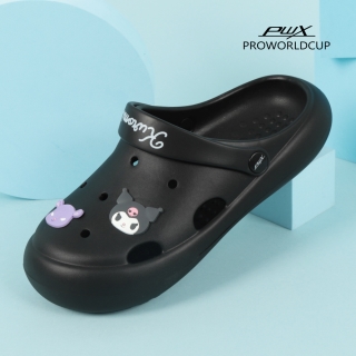 산리오 쿠로미 롤 EVA샌들ㅣ블랙