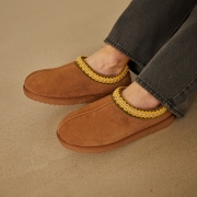 WINTER FUR MULE DIEGO | MDF2403 CHESTNUT