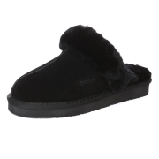 머핀 슬리퍼 스웨이드 | 블랙