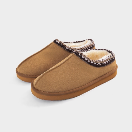 GO100 트이파말 에스닉 방한 클로그 | 카멜