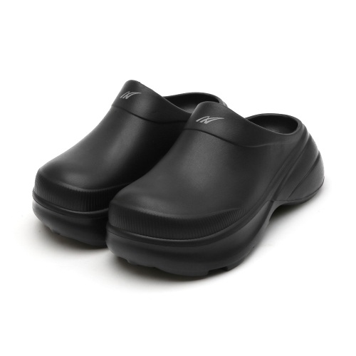 리네아 쿠션 클로그(블랙)