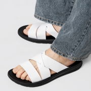 MONO3 피르잔 컴포트 슬라이드 화이트