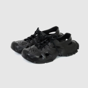 GO76 리베카 루프 샌들 | 블랙