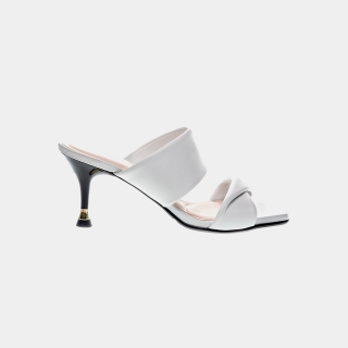 Twist Strap Sandles | White ALCW025