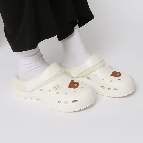 슈라모드 베어 방한 샌들 | 아이보리