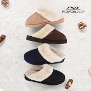 PWX 레빗털 여성 남성 커플 인도어 아웃도어 털방한슬리퍼