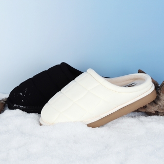 PWX Square 여성 남성 방한화 털슈즈 인도어 아웃도어