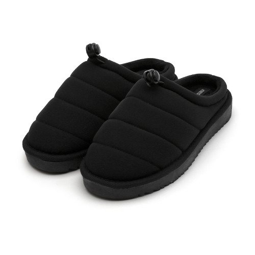 레이븐 패딩 슬리퍼 | 블랙