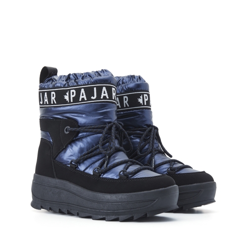 갤럭시 METALLIC BLUE 패딩 부츠