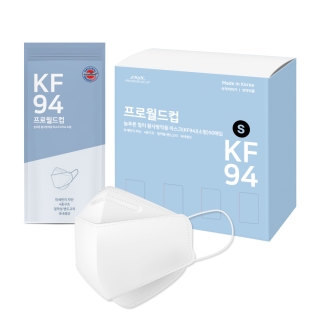 PWX KF94 3D입체형 소형마스크 | 화이트 50매